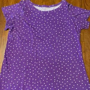 Woman Within Cold Shoulder Tunic Top Size 18/20